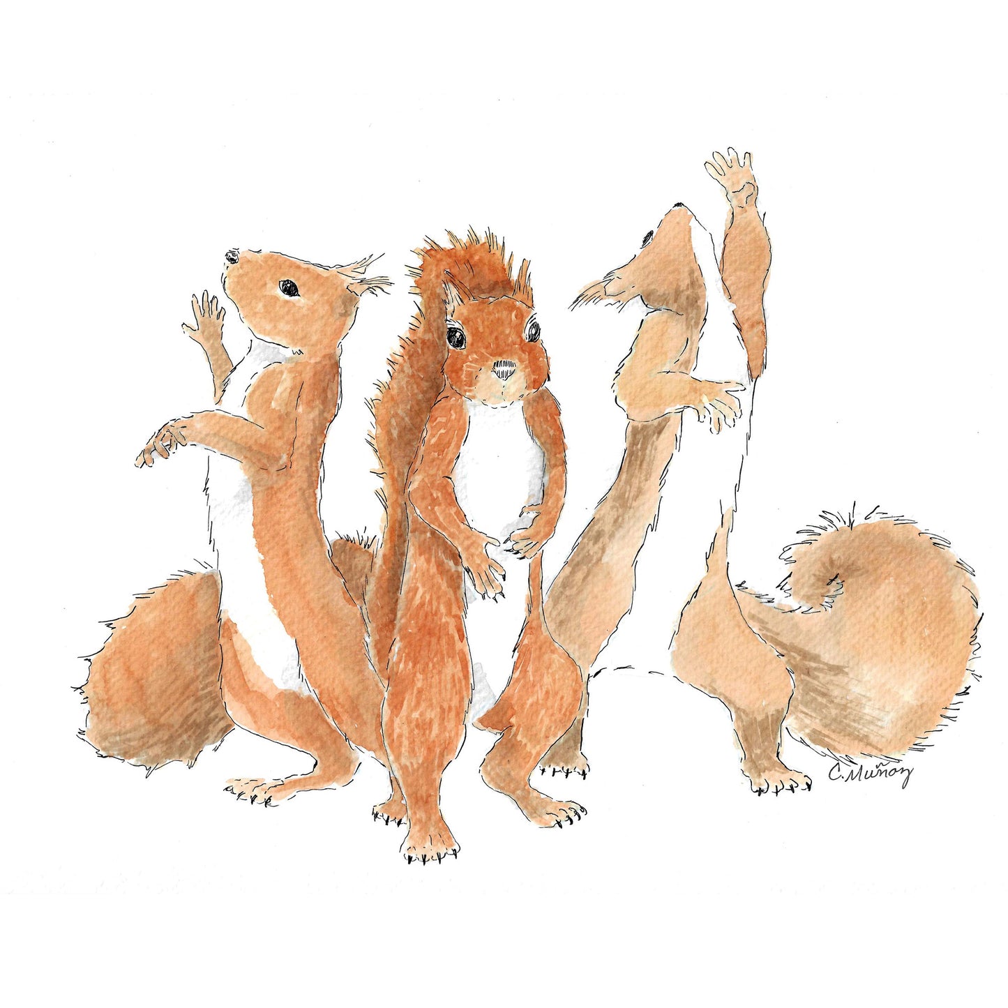 Fosse Trio card