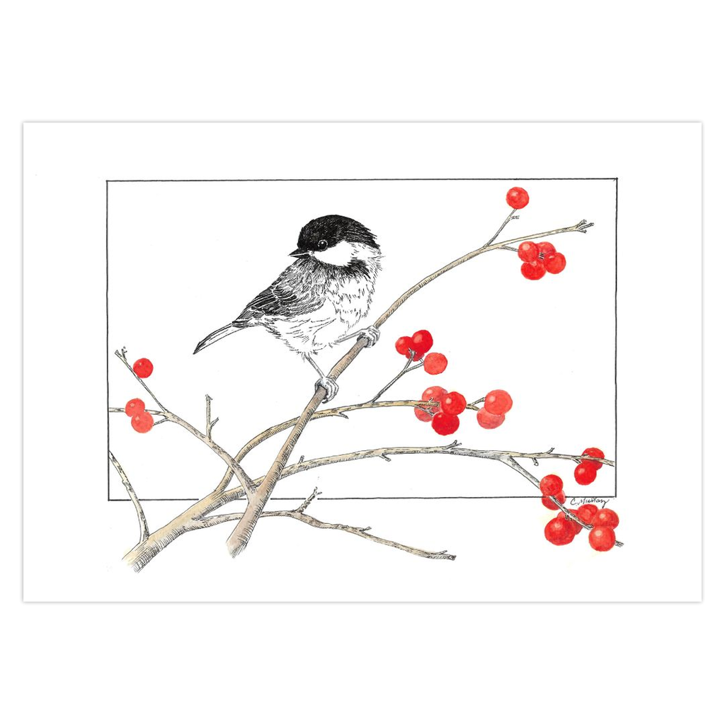 Among the Winterberries card