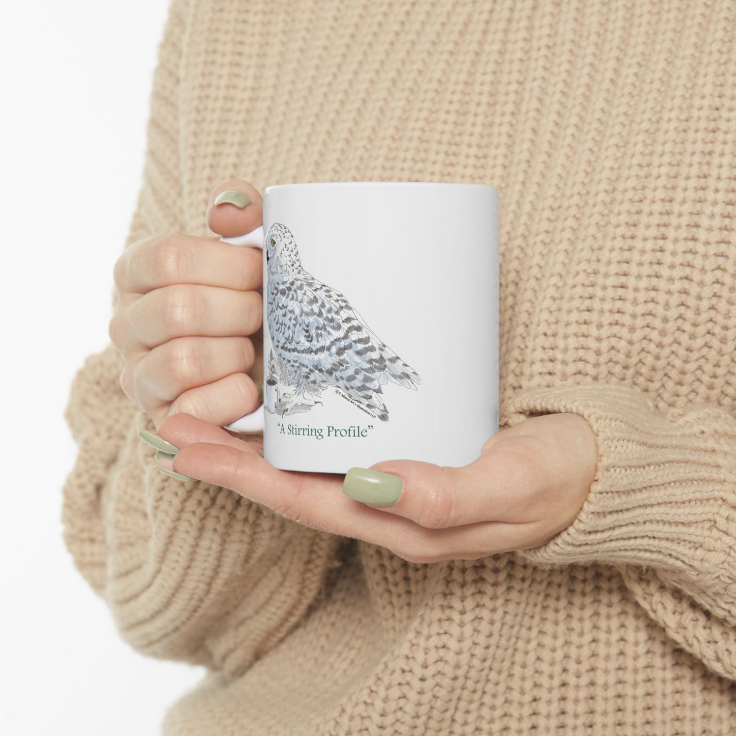 A Stirring Profile mug