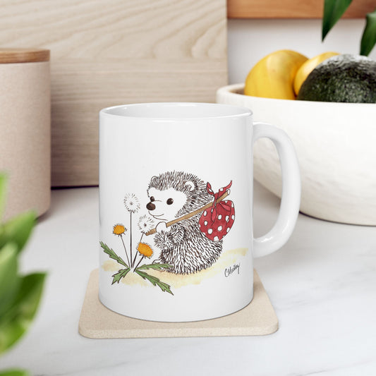 Stop and Smell the Flowers mug