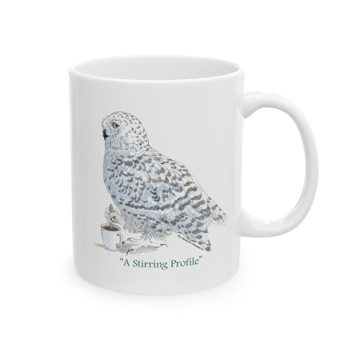 A Stirring Profile mug