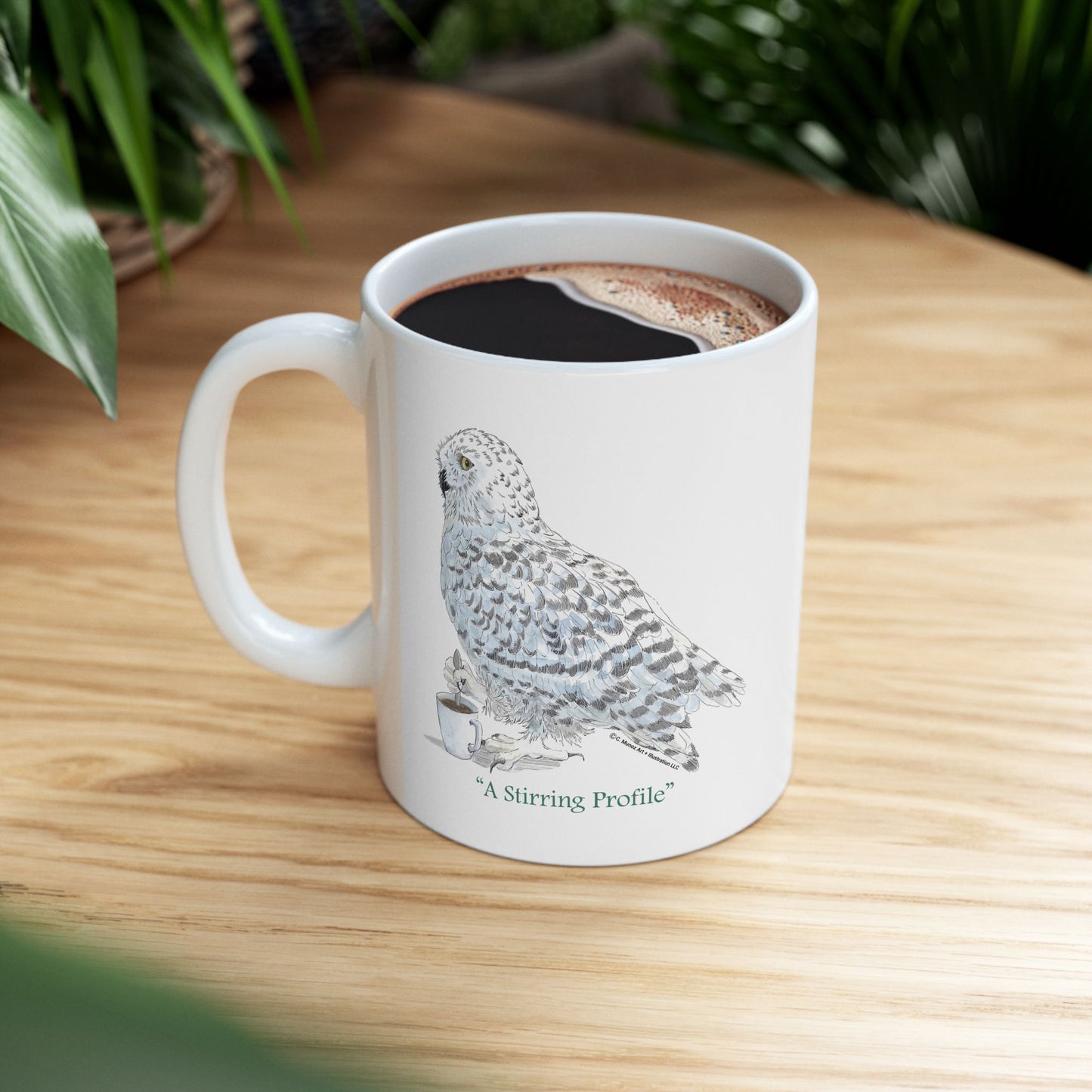 A Stirring Profile mug