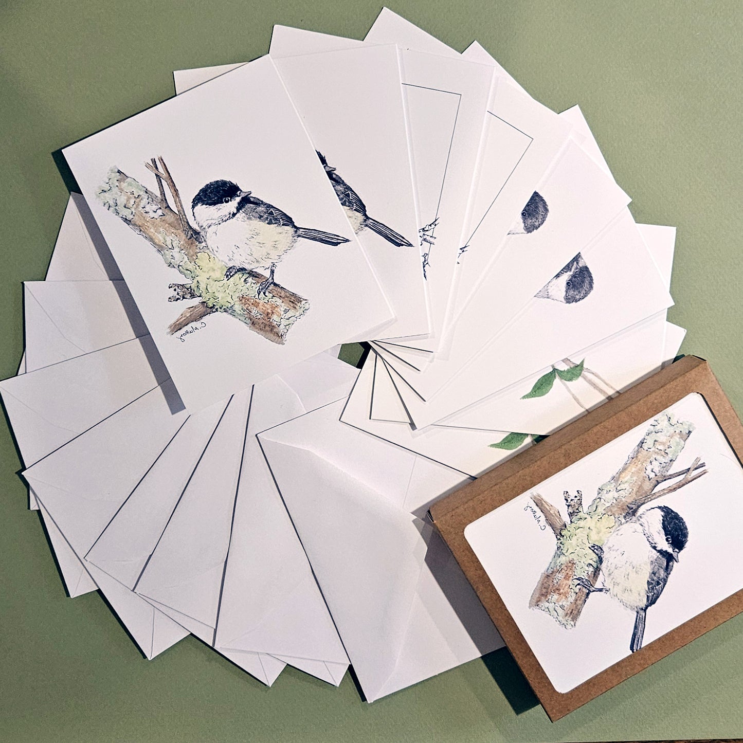 Chickadee Assorted Notecard Set