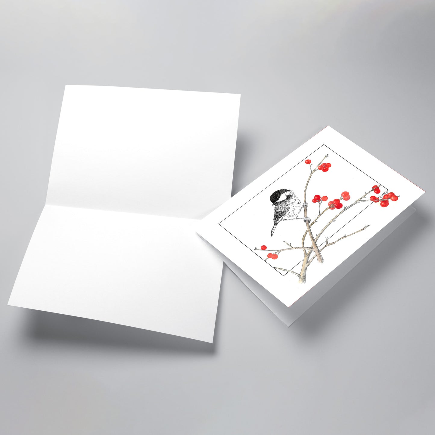 Chickadee 3-card pack