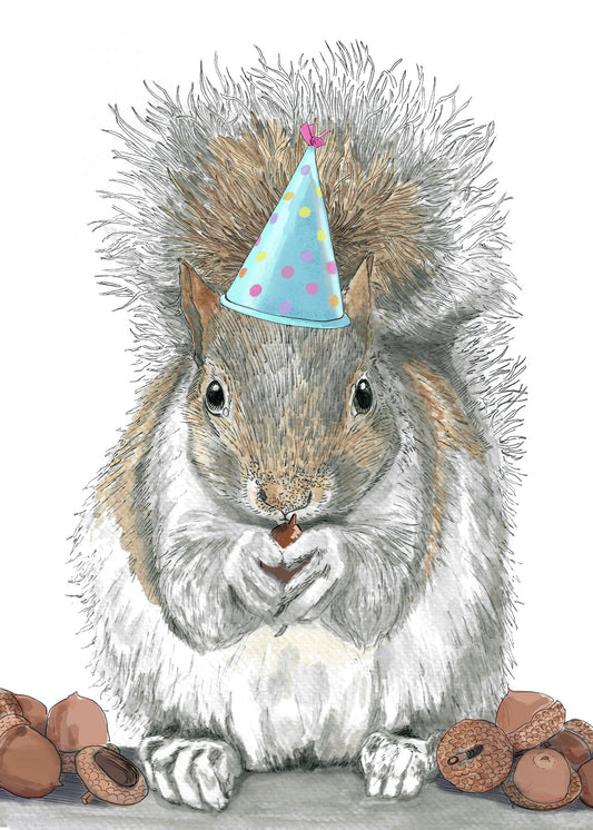 Go Nuts Birthday Card